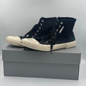 Balenciaga Men's Black Trainers Sneakers Hi-Tops sz 10 43 EU